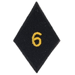 Helmet Patch, 101st Aviation Brigade, Black Type 1