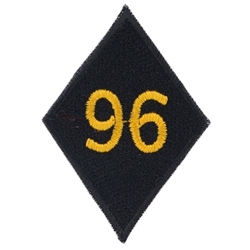 Helmet Patch, 101st Aviation Brigade, Black Type 1