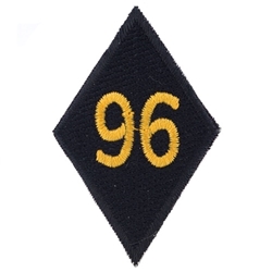 Helmet Patch, 101st Aviation Brigade, Black Type 1