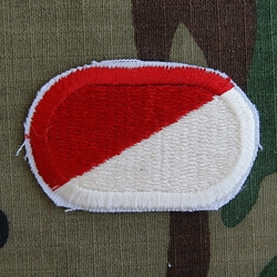 Oval, 1st Squadron (Airborne), 17th Cavalry Regiment, Type 2, Cut Edge