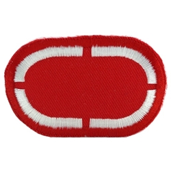 Oval, 20th Engineer Brigade, Old Type, Cut Edge