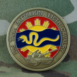 2nd Tank Battalion, 116th Armor Cavalry Regiment, Type 1