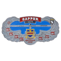 326th Brigade Engineer Battalion "Sapper Eagles", 3" X 1 1/2"