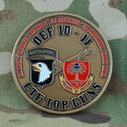 1st Battalion, 320th Field Artillery Regiment "Top Guns" (♥), OEF 10-11, CTF Top Guns, 579