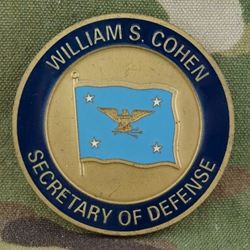 Secretary of Defense, William Sebastian Cohen, Type 1