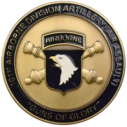 101st Airborne Division (Air Assault), Division Artillery (DIVARTY) "Guns of Glory", CSM, Type 1