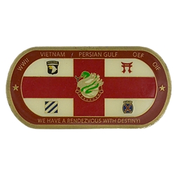 626th Brigade Support Battalion "Assurgam", 2 15/16" X 1 7/16"