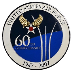 60th Anniversary, United States Air Force, 1947-2007, Type 1