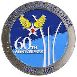 60th Anniversary, United States Air Force, 1947-2007, Type 2