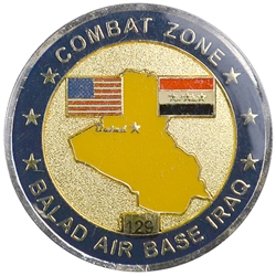 Combat Zone, Balad Air Base Iraq, Type 1