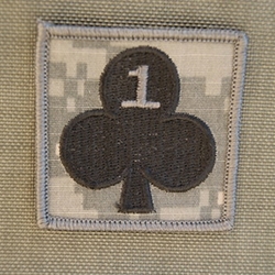 Helmet Patch, 1st Battalion, 327th Infantry Regiment, ACU, 10 Each