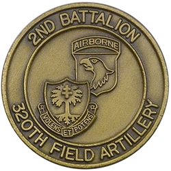 2nd Battalion, 320th Field Artillery Regiment, "Balls of the Eagle" (♣), Type 2