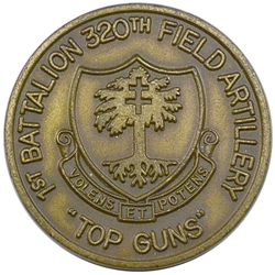 1st Battalion, 320th Field Artillery Regiment "Top Guns" (♥), Type 3