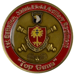 1st Battalion, 320th Field Artillery Regiment "Top Guns" (♥), Type 4