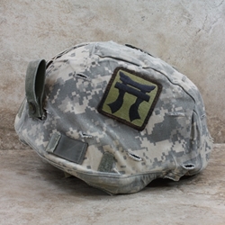 Helmet Collection, Advanced Combat Helmet (ACH), Warrior Helmet by SDS, Size: Medium, 3rd BCT, 101st Airborne, Type 1