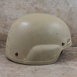Helmet Collection, Advanced Combat Helmet (ACH), MSA GALLET, Size: Large, Tan, Type 1