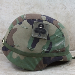 Helmet Collection, Helmet Ground Troop Parachutist, PASGT, 1st Battalion, 327th Infantry Regiment, Type 2