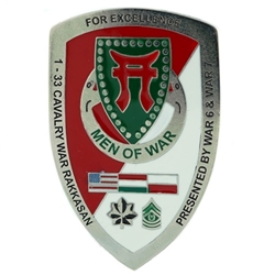 1st Squadron, 33rd Cavalry Regiment "Men of War", KFOR 22, Type 3