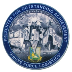 129th Combat Sustainment Support Battalion "Drive the Wedge", Poker Chip, Type 15