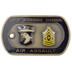 101st Airborne Division (Air Assault), Division Command Sergeant Major, DCSM Marvin L. Hill, Type 2