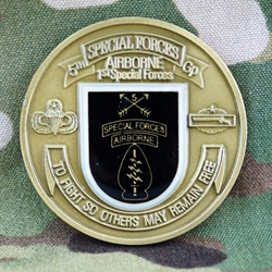 5th Special Forces Group (Airborne), CIB 2 Awd/ Strength and Honor, Type 8