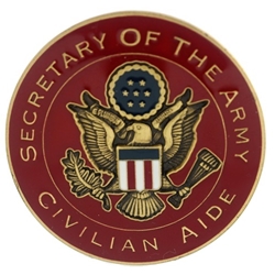 Civilian Aides to the Secretary of the Army, Award Of Excellence, Joseph A Milano, Type 2