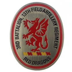 3rd Battalion, 13th Field Artillery Regiment, "Red Dragons", Type 1