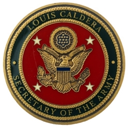 Secretary of the Army, 17th Louis Caldera, Type 1