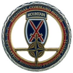 10th Mountain Division, Commander / DCSM, Regional Command South, Type 1
