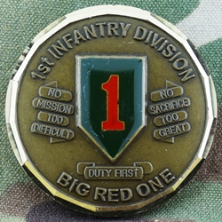 Assistant Division Commander, Support, 1st Infantry Division, Big Red One, Type 1