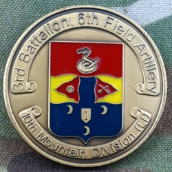 3rd Battalion, 6th Field Artillery Regiment, 10th Mountain Division (LI), Type 1