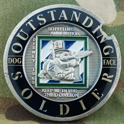 Division Command Sergeant Major, 3rd Infantry Division, Rock of the Marne, Type 1