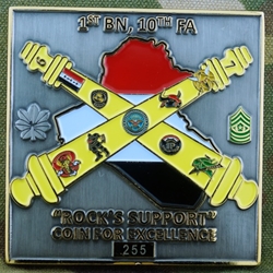 1st Battalion, 10th Field Artillery Regiment, Type 1