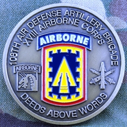 108th Air Defense Artillery Brigade, CSM, Type 1