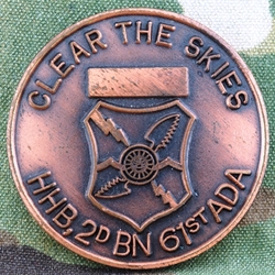 HHB, 2nd Battalion, 61st Air Defense Artillery Regiment, Type 1