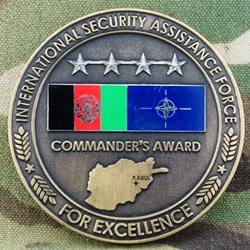 International Security Assistance Force (ISAF), Commander's Award, Type 1