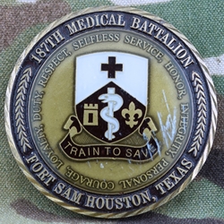 187th Medical Battalion, Fort Sam Houston, Texas, Type 1