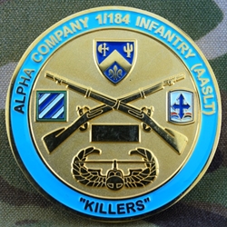 Alpha Company, 1st Battalion, 184th Infantry Regiment, Type 1