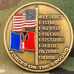 1st Armored Brigade Combat Team, 34th Infantry Division, Type 1