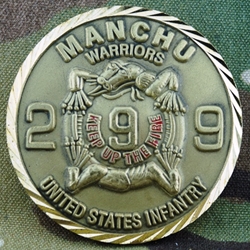 2nd Battalion 9th Infantry Regiment, Manchu Warriors, Type 1