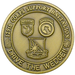 129th Corps Support Battalion "Drive the Wedge", Type 1