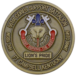 561st Corps Support Battalion "BEST SERVING THE BEST", Type 3A