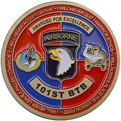 101st Airborne Division Brigade Troops Battalion, Trojans, Type 1