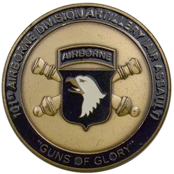 101st Airborne Division (Air Assault), Division Artillery (DIVARTY) "Guns of Glory", Commander, Type 1