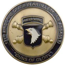 101st Airborne Division (Air Assault), Division Artillery (DIVARTY) "Guns of Glory", Commander, Type 2