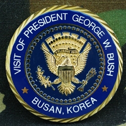 Visit President George W. Bush, Busan, Korea, Type 1