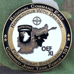 101st Airborne Division (Air Assault), CJTF-101, Regional Command East, Commanding General, Type 5