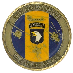 101st Aviation Brigade "Wings of Destiny", 101st Aviation Regiment, 1 11/16"