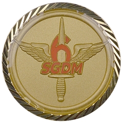 Rank, Specialist Five E5 Polished Brass G.I.