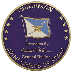 Chairman, Joint Chiefs of Staff, 14th General Henry Hugh Shelton, Type 1